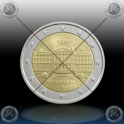2 EVRO NEMČIJA 2019 "BUNDESRAT" UNC 2 EVRO NEMČIJA 2019 "BUNDESRAT" UNC